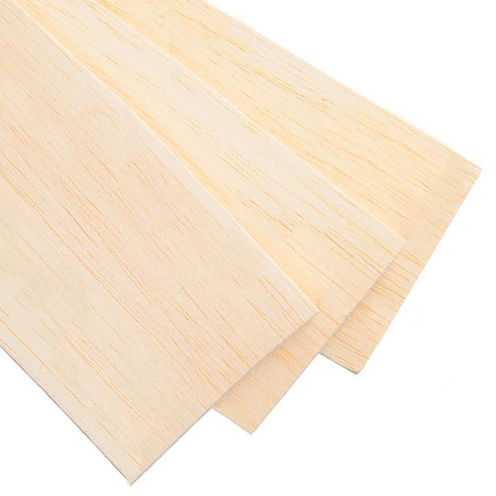 MADERA BALSA EN PLANCHA 91,5 CM X 7,6 CM. DE 1 MM.
