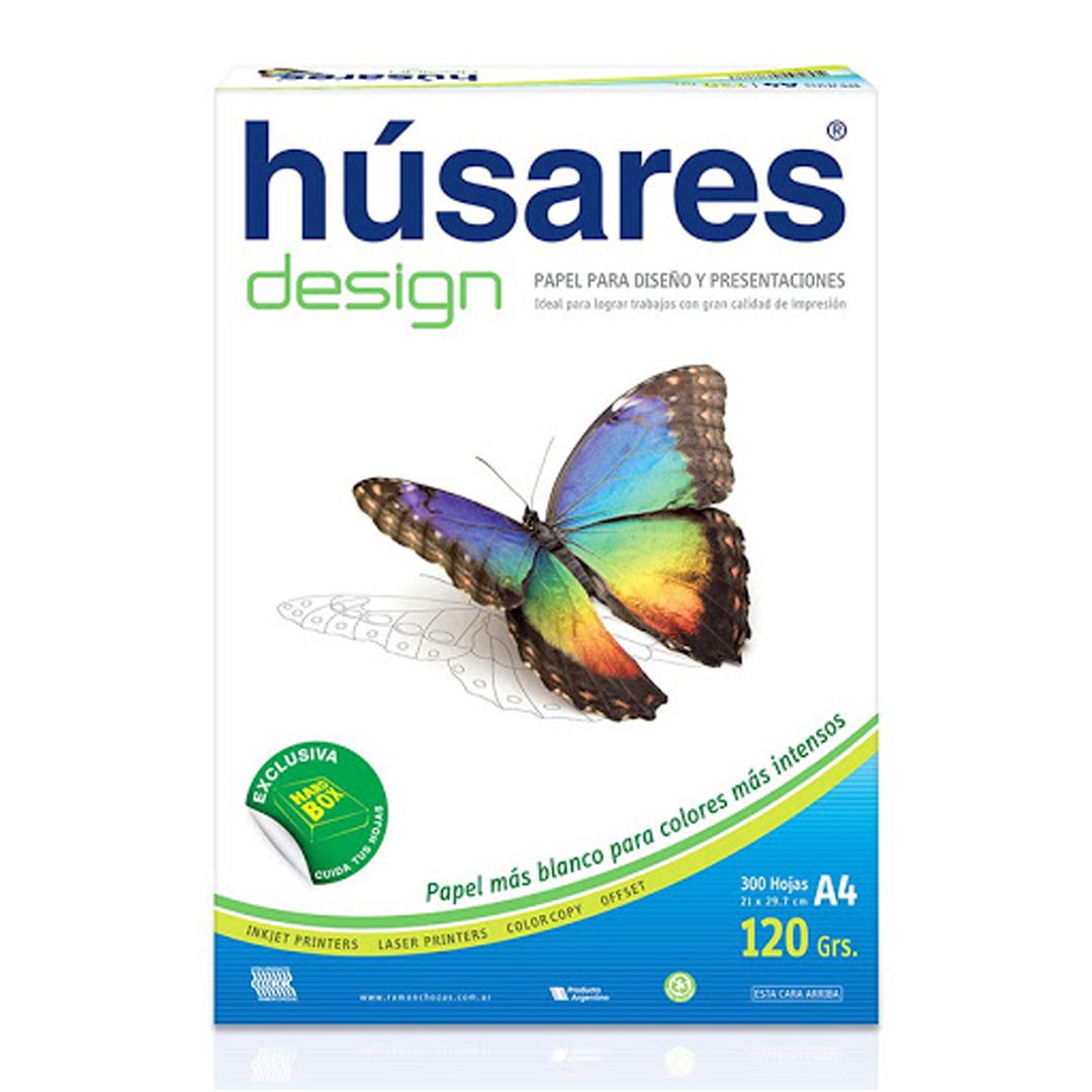 RESMA HUSARES DESING A4 X 100 HJS. 120 GRS. (7880)