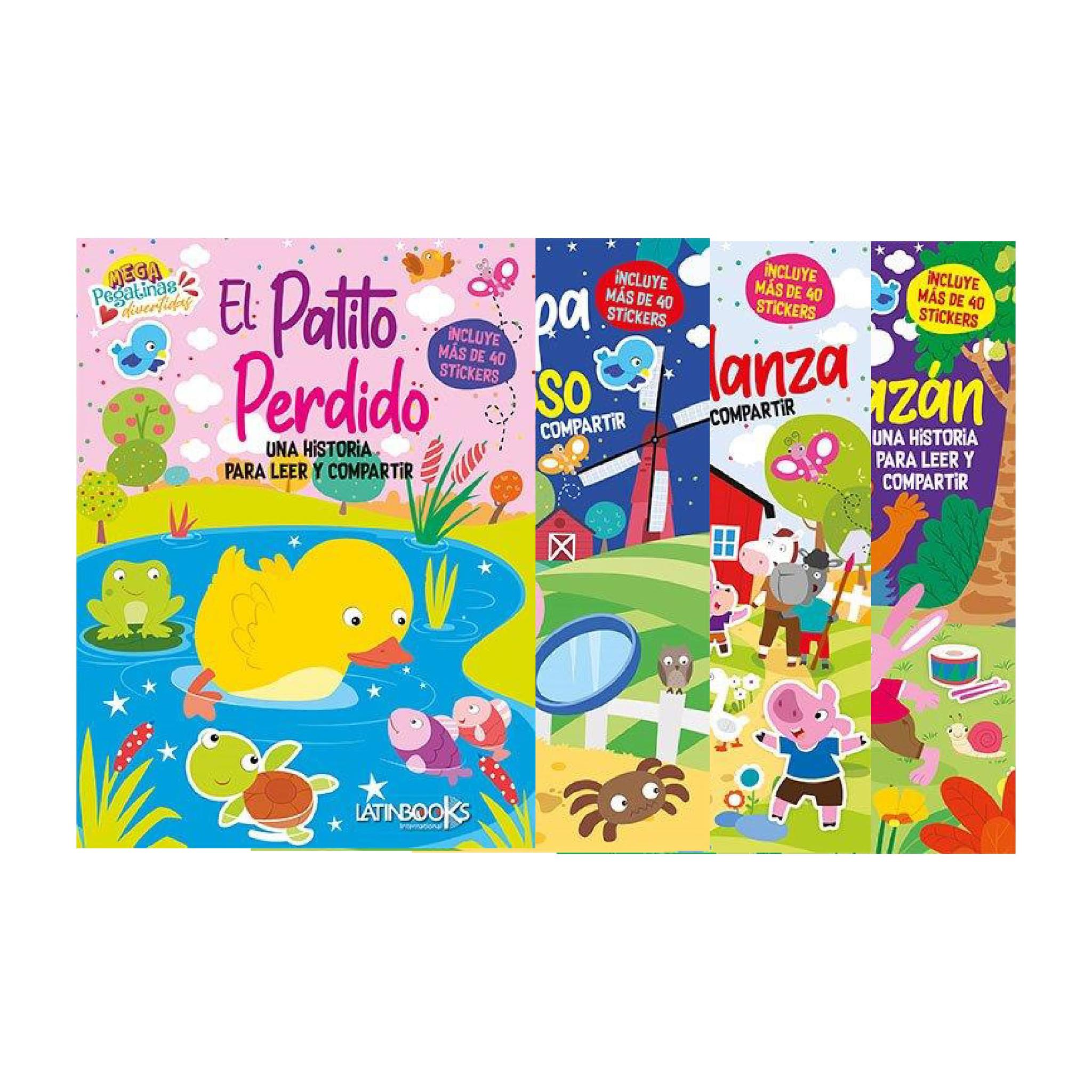 LIBRO INFANTIL CYPRES MEGA PEGATINAS DIVERTIDAS V/MODELOS