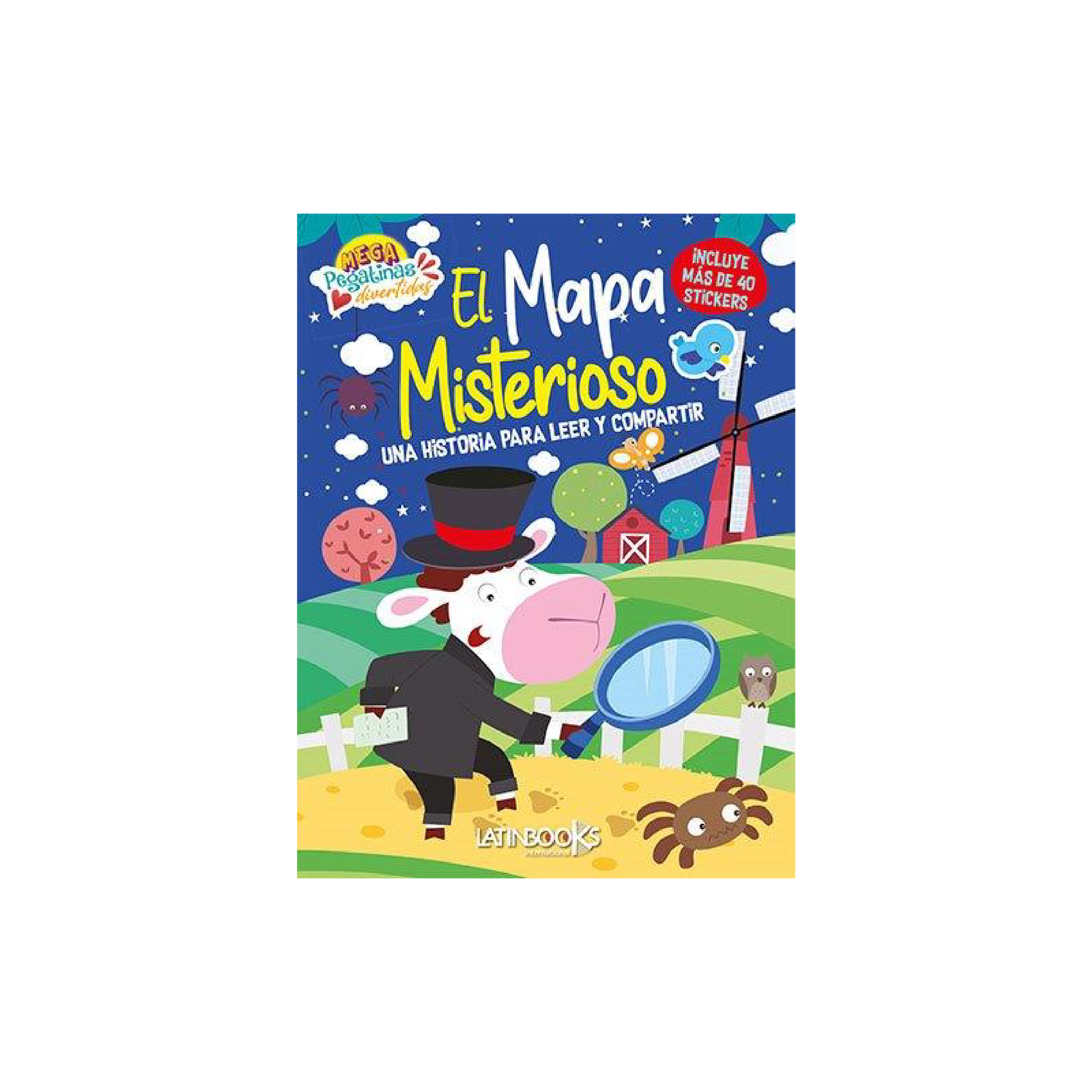 LIBRO INFANTIL CYPRES MEGA PEGATINAS DIVERTIDAS V/MODELOS