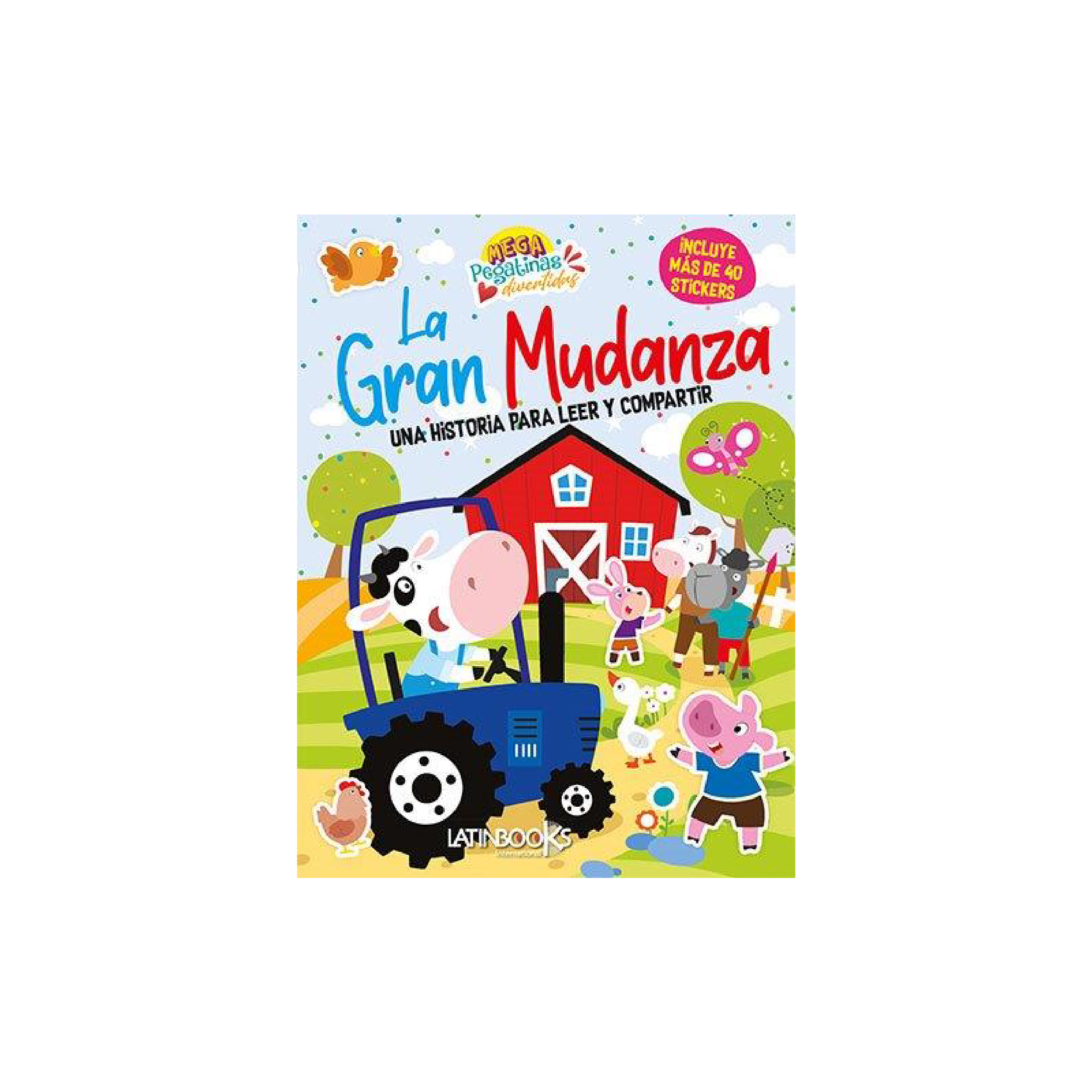 LIBRO INFANTIL CYPRES MEGA PEGATINAS DIVERTIDAS V/MODELOS