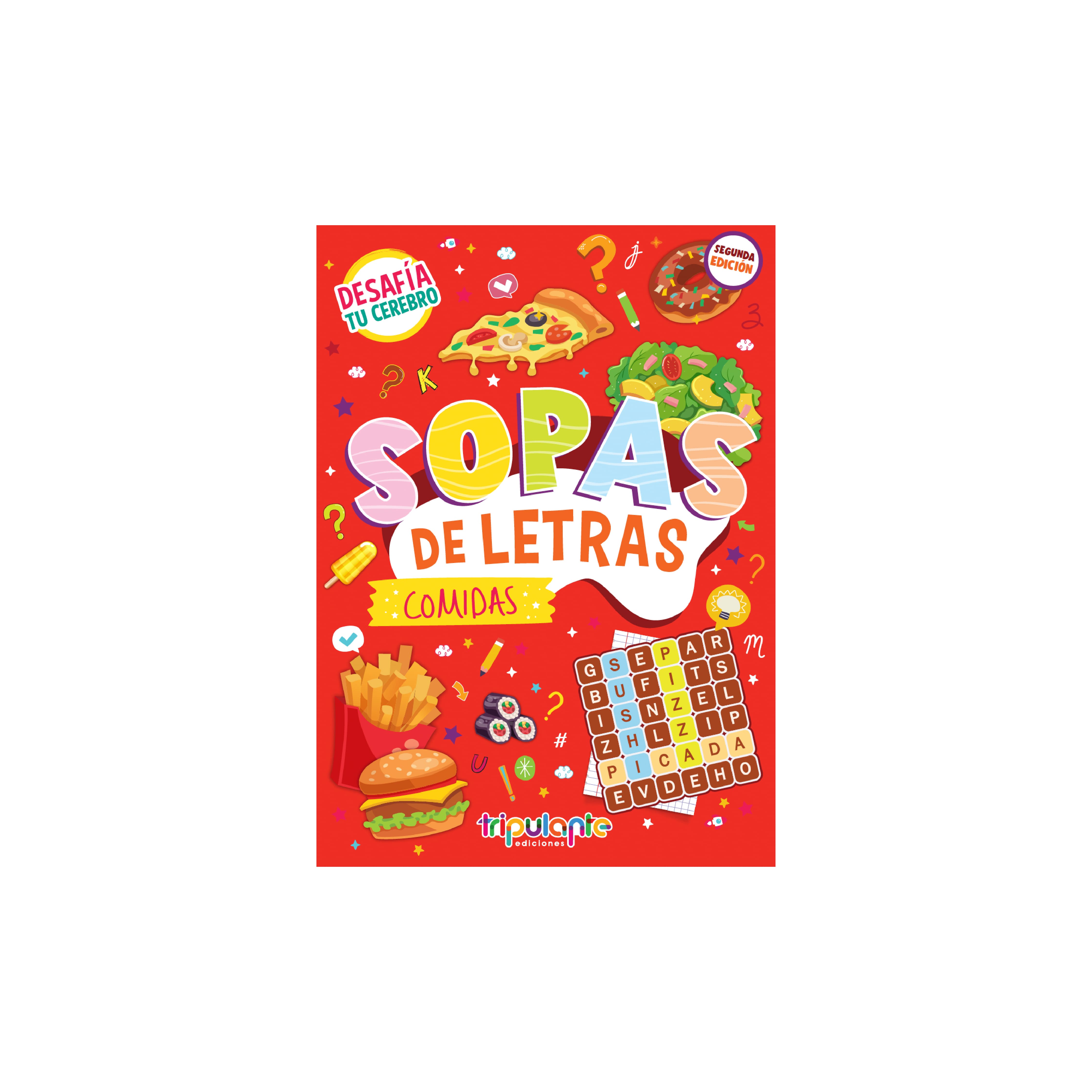 LIBRO TRIPULANTE SOPAS DE LETRAS V/MODELOS  X 16 PGS.