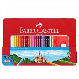 LAPICES DE COLORES FABER CASTELL X 48 LARGOS (LATA) (115888)