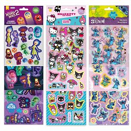 STICKERS TAPIMOVIL 3 PLANCHAS SURTIDAS V/MODELOS