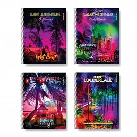 CUADERNO ARTE 80S 29/7 X 80 HJS. RAYADO (334261)
