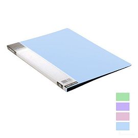 CARPETA AVIOS IMPO CON 20 FOLIOS A4 PASTEL V/COLORES
