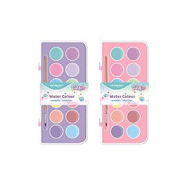 ACUARELA KEYROAD PASTEL X 12 PASTILLAS + PINCEL
