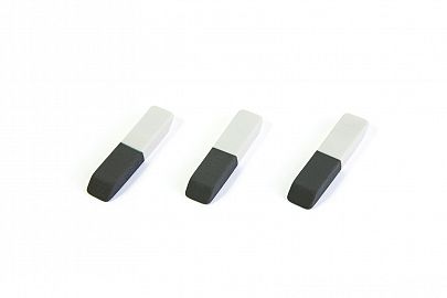 GOMA DE BORRAR DUBI TINTA/LAPIZ GRIS Y BLANCA CAJA X 48 U.