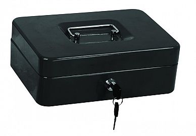 COFRE PORTAVALORES OLAMI DE METAL 18 X 24.5 X 9 CM. (CV103)