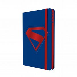 CUADERNO MOOVING NOTES SUPERMAN A5  X 80 HJS RAYADO (1246247)