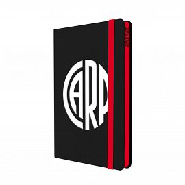 CUADERNO MOOVING NOTES RIVER A5  X 80 HJS RAYADO (1246125)