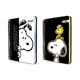 CUADERNO MOOVING PREMIUM POCKET SNOOPY X 96 HJS RAYADO (1232134)