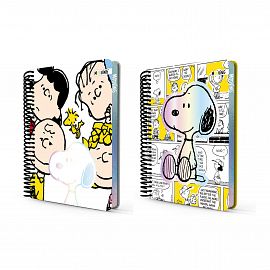CUADERNO MOOVING PREMIUM 1/2 OFICIO SNOOPY X 96 HJS RAYADO (1231134)
