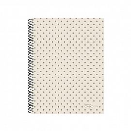 CUADERNO LEDESMA LUNARES METALIZADOS 16/21 T.D. X 84 HJS. LISO